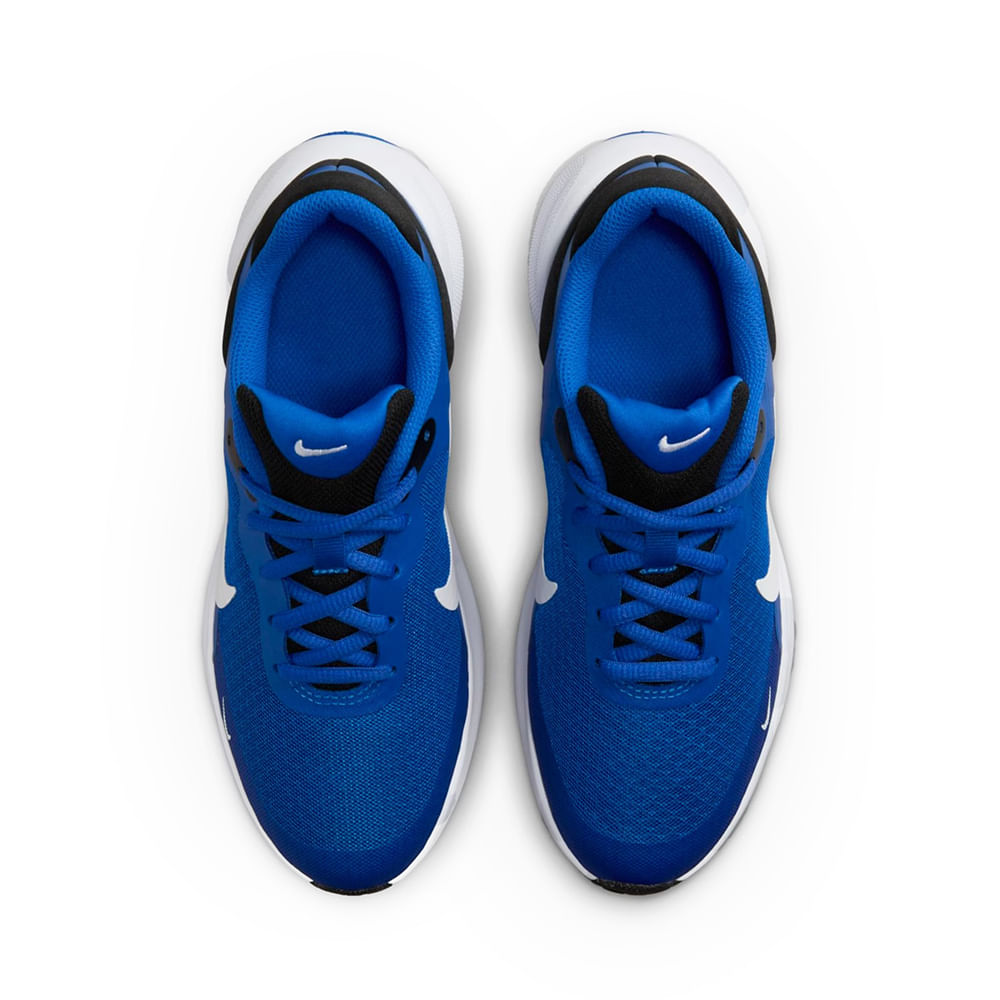 Nike Tenis REVOLUITON 7 FB7689-401 AzulBranco Sint -8-
